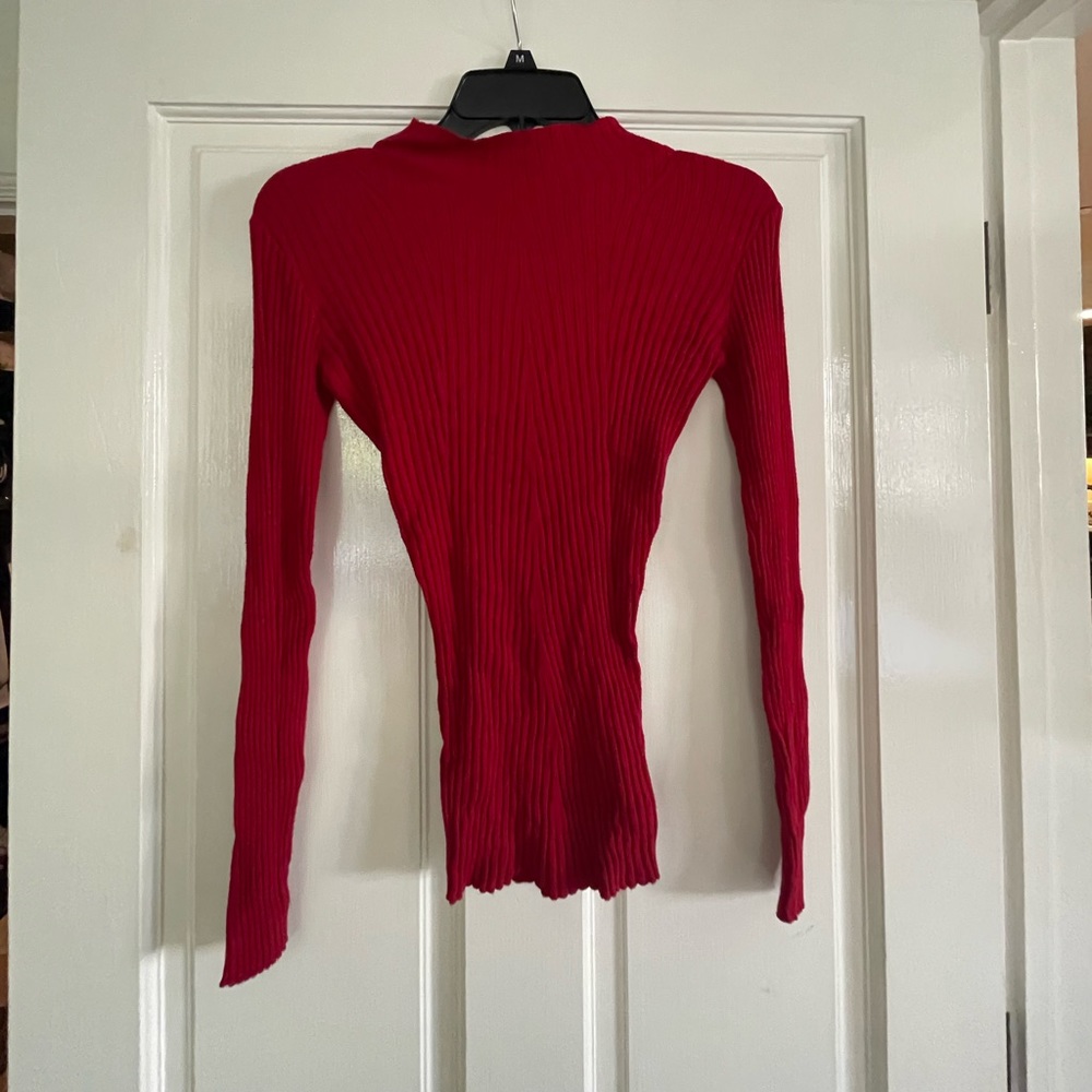 Red Turtleneck
